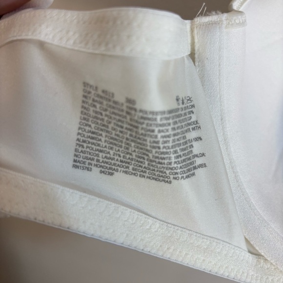 PLAYTEX Sz 36D Lace Trimmed Bra Adjustable Straps & Back Padded Underwire NEW - Picture 7 of 9